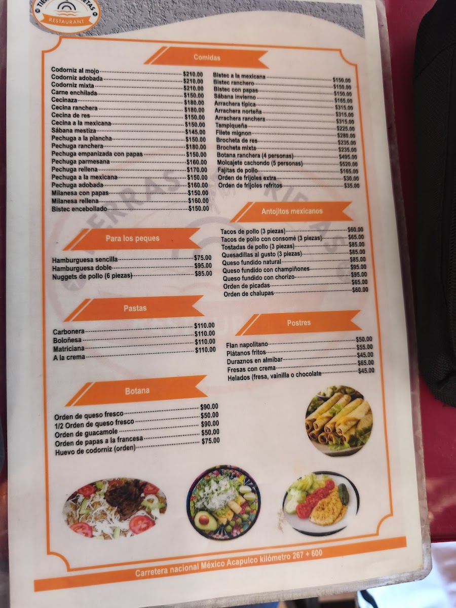Restaurante Tierrasprietas Menu - Image 5